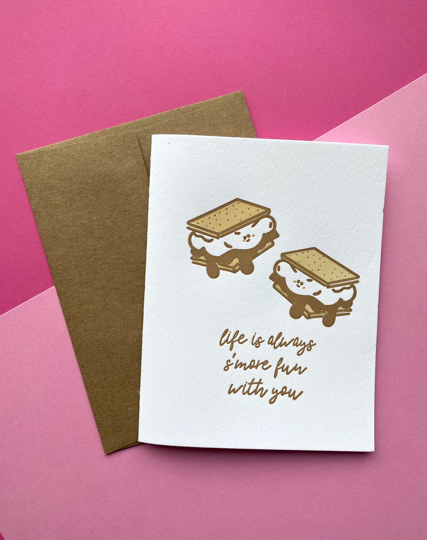 S'mores Valentine's Day Card