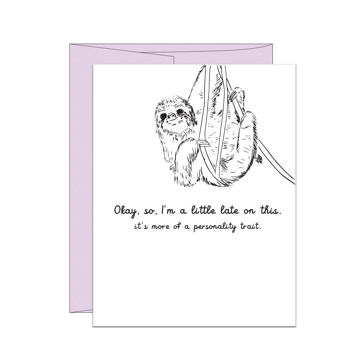 Sloth Belated Birthday