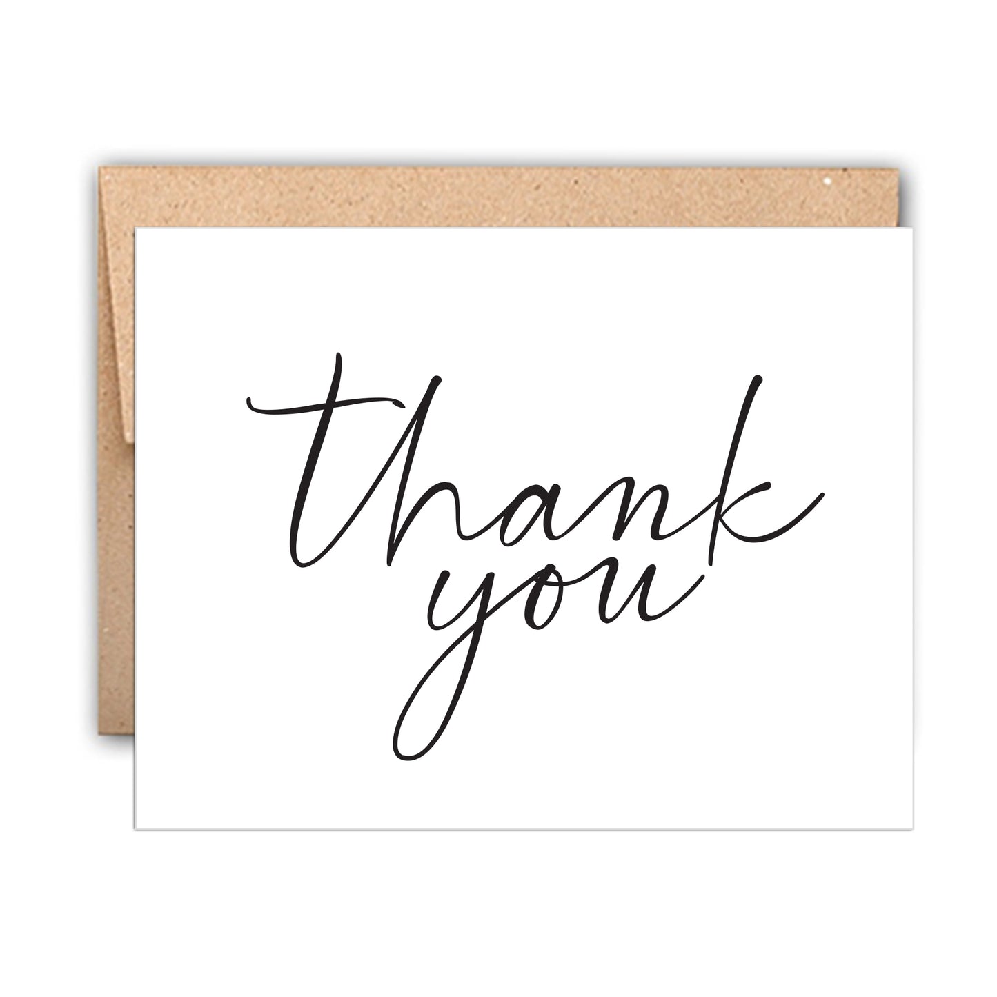 Classic Black Thank You