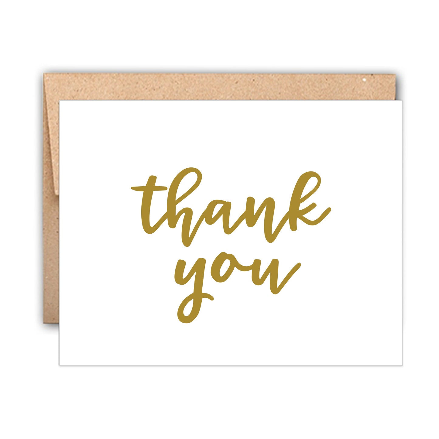 Gold Thank You