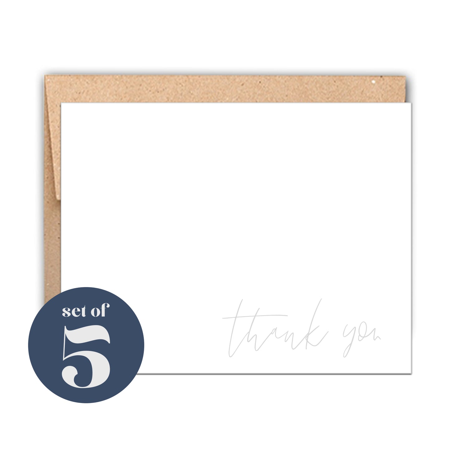 Handwritten Thank You Card Set