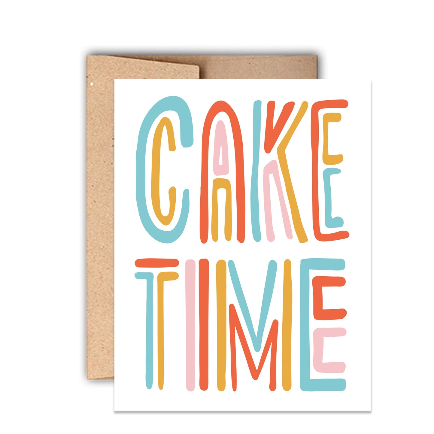 cake time birthday card