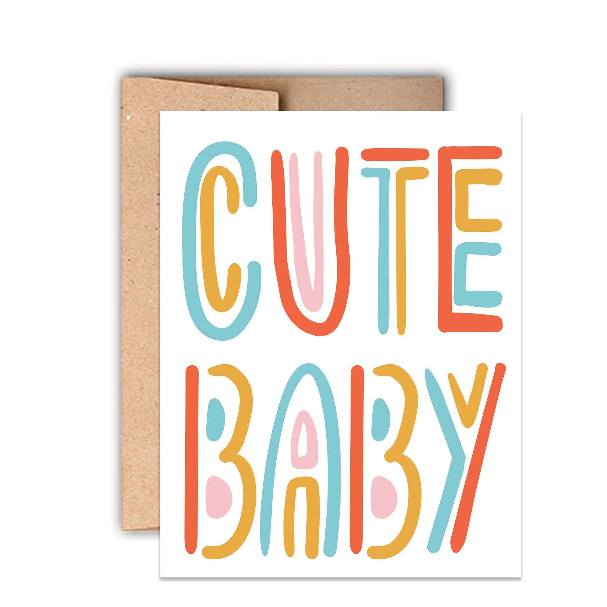 Cute Baby Shower Card