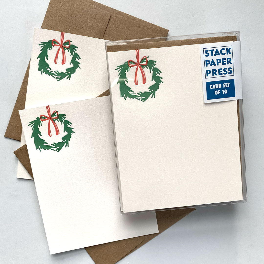 Modern Holiday Note Card Set