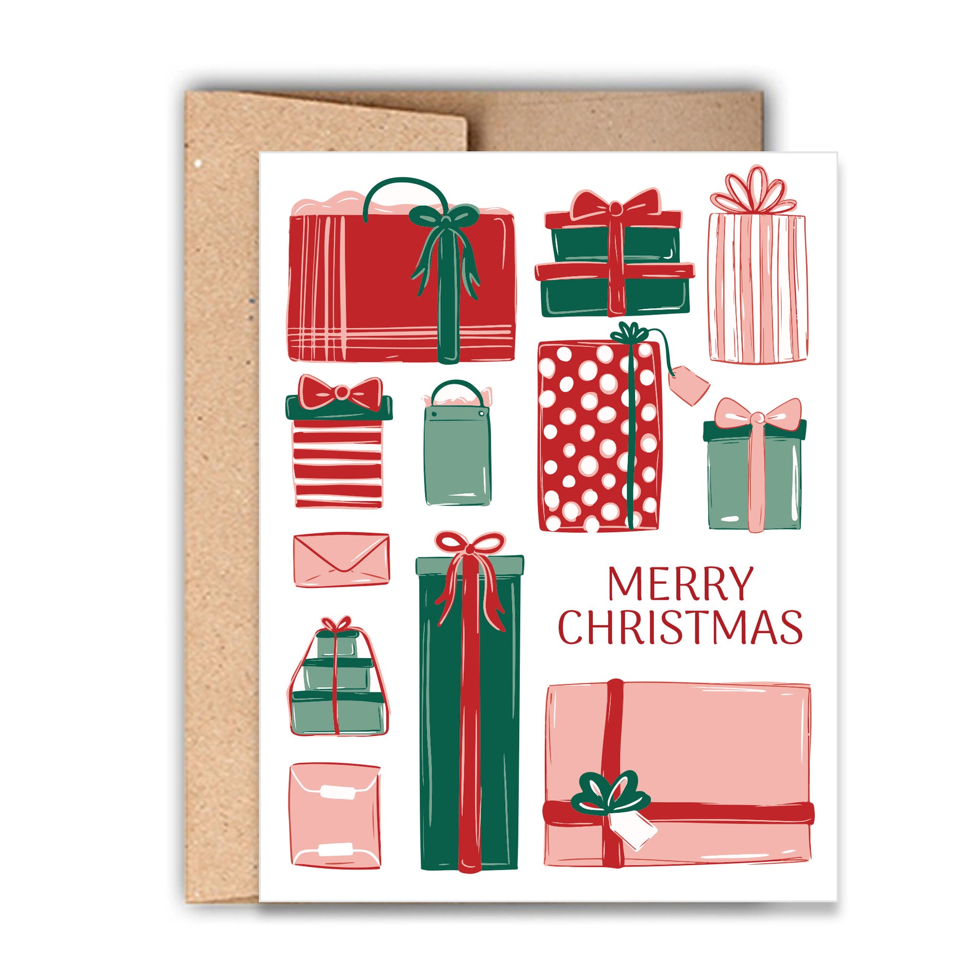 Merry Christmas Letterpress Card