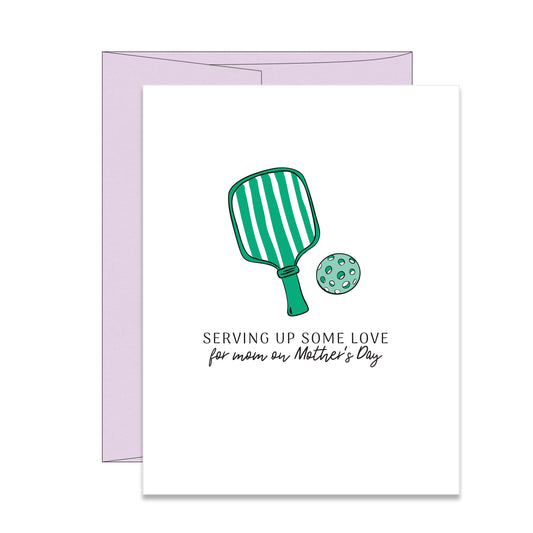 Pickleball Mother's Day Card