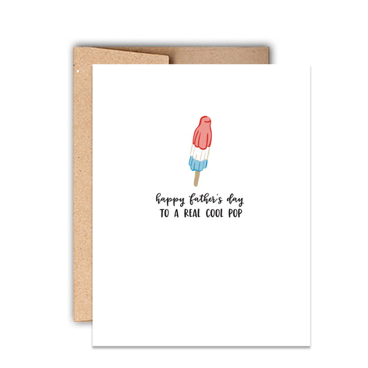 Real Cool Pop Father's Day Card