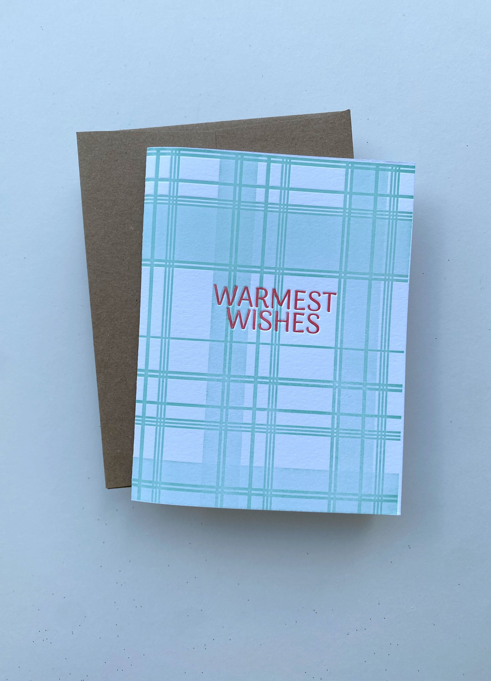 Classic Plaid Holiday Card