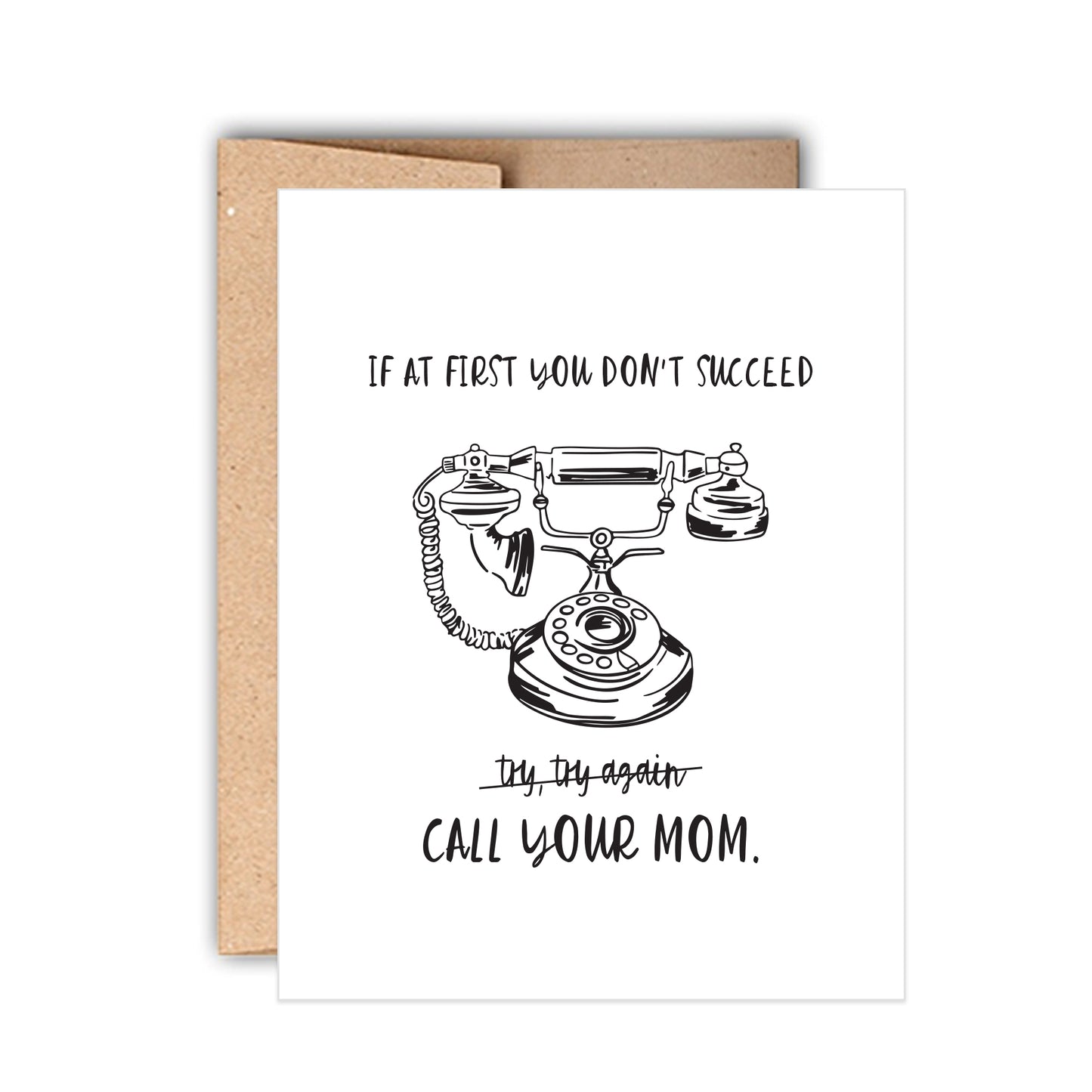 Call Your Mom Mother's Day Card