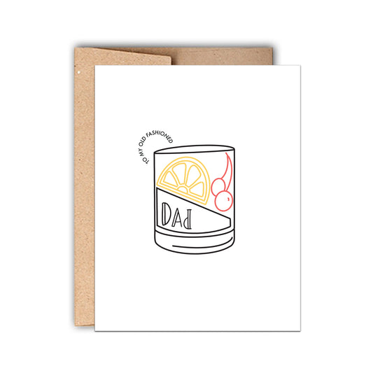 Old Fashioned Father's Day Card