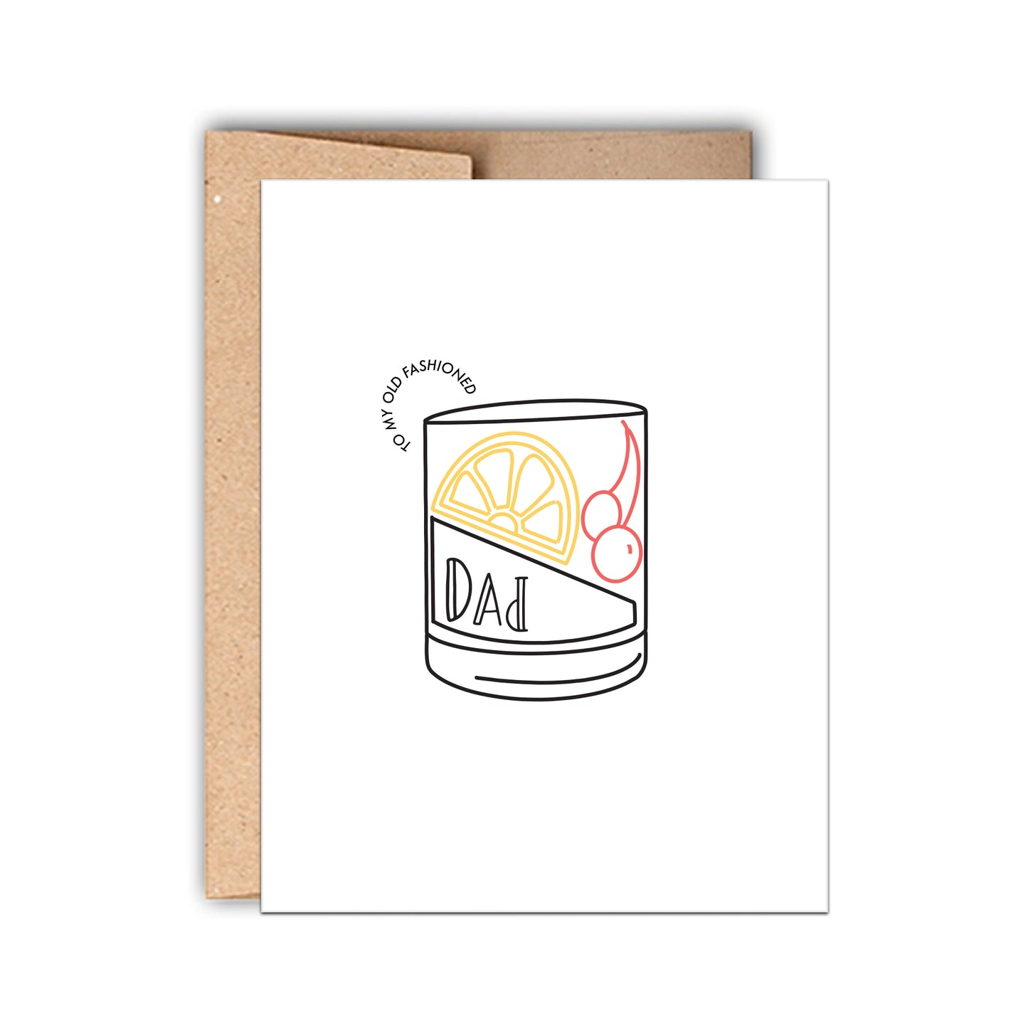 Old Fashioned Father's Day Card