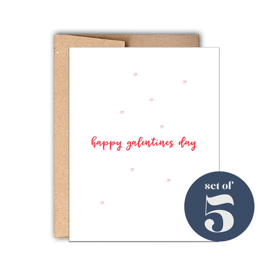 Galentines Day Card Set