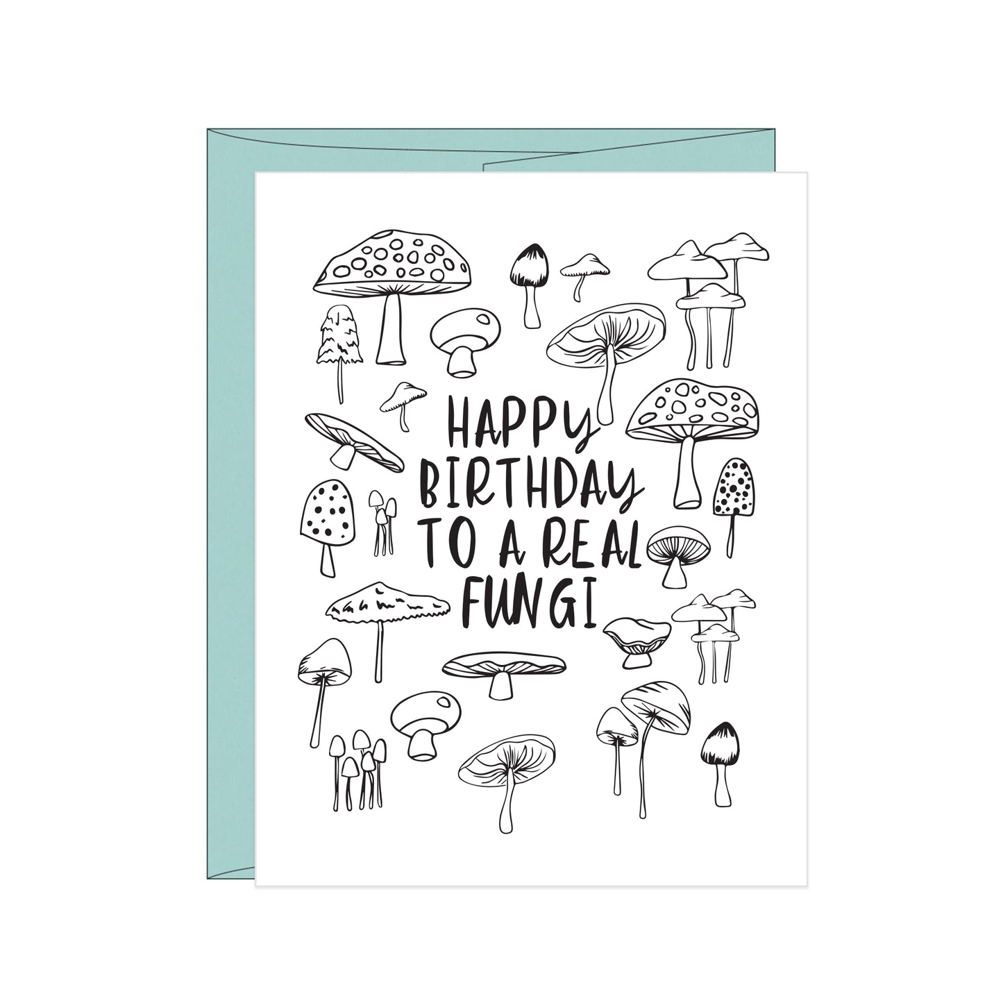 Real Fungi Birthday Card
