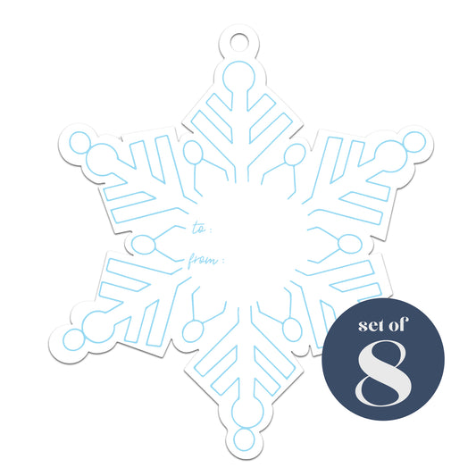 Snowflake Gift Tag